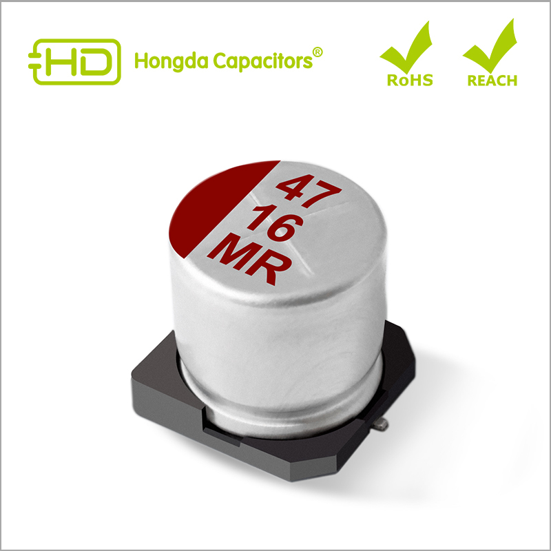 HMR Higher Reliability Conductive Polymer SMD Aluminum Solid Electrolytic Capacitors
