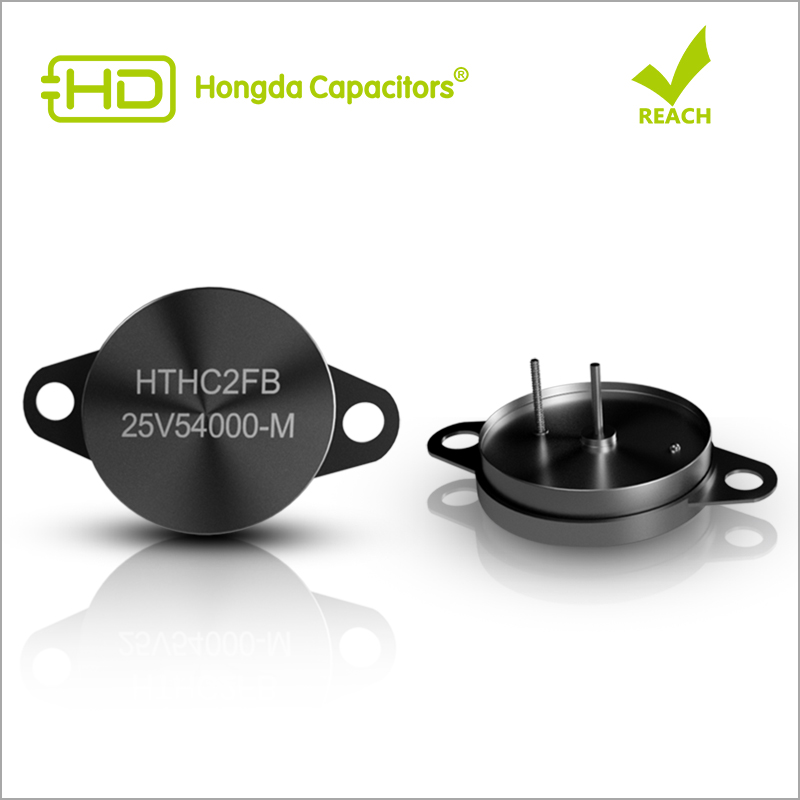 HTHC2FB High Energy Tantalum Hybrid Capacitor With Mounting Flange