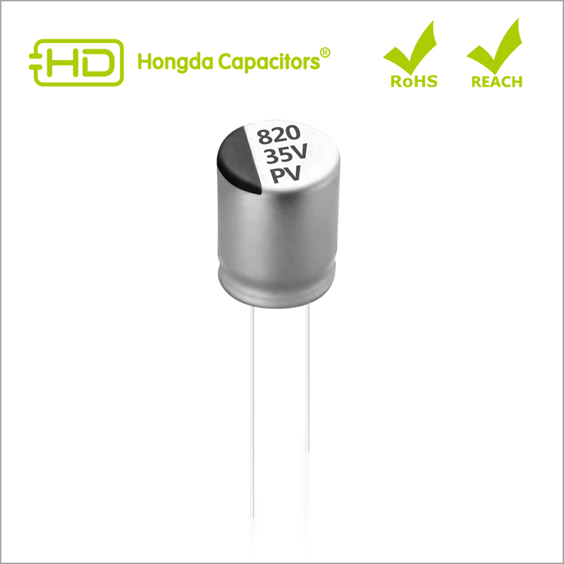 HPV Series RADIAL LEAD TYPE, HIGH VOLTAGE/LONG LIFE