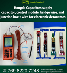 Hongda Capacitors: Precision Components for Electronic Detonator Systems
