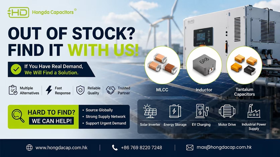 Global MLCC, Inductor & Tantalum Capacitor Shortage 2026